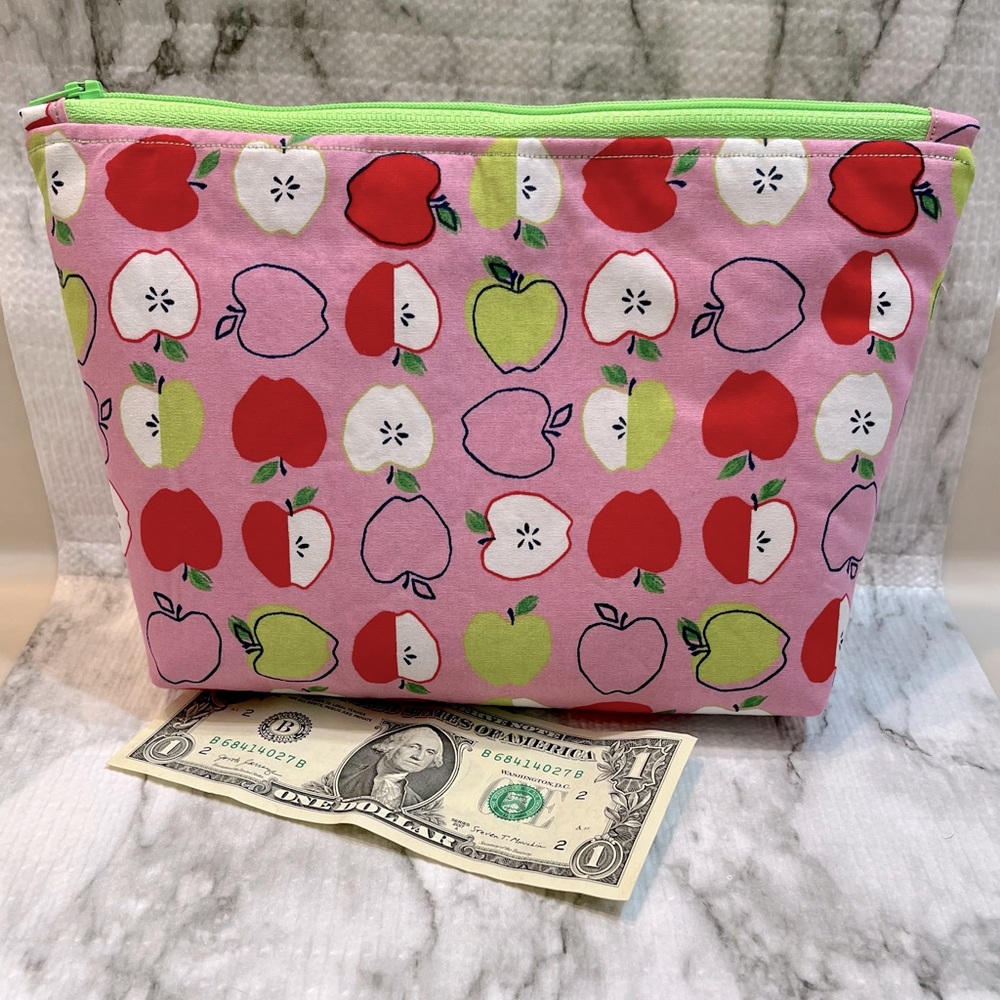 Handmade makeup bag